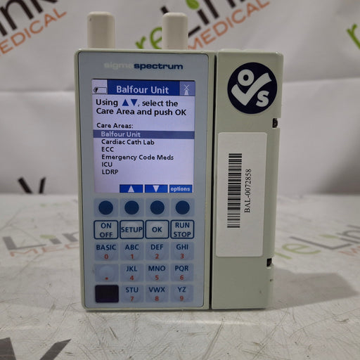 Baxter Baxter Sigma Spectrum 6.05.13 with A/B/G/N Battery Infusion Pump Infusion Pumps reLink Medical