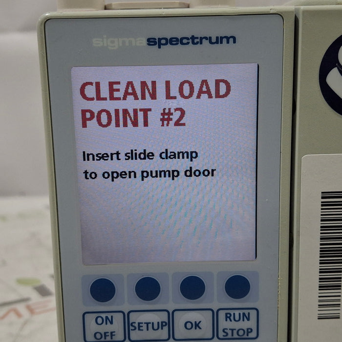 Baxter Baxter Sigma Spectrum 6.05.13 with A/B/G/N Battery Infusion Pump Infusion Pumps reLink Medical