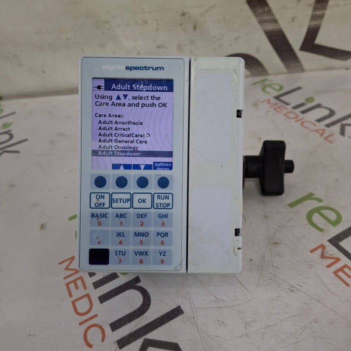 Baxter Baxter Sigma Spectrum 8.00.05 w/o Battery Infusion Pump Infusion Pumps reLink Medical
