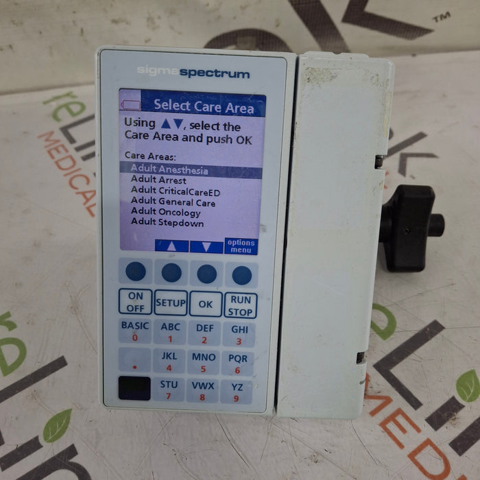 Baxter Baxter Sigma Spectrum 8.01.00 w/o Battery Infusion Pump Infusion Pumps reLink Medical