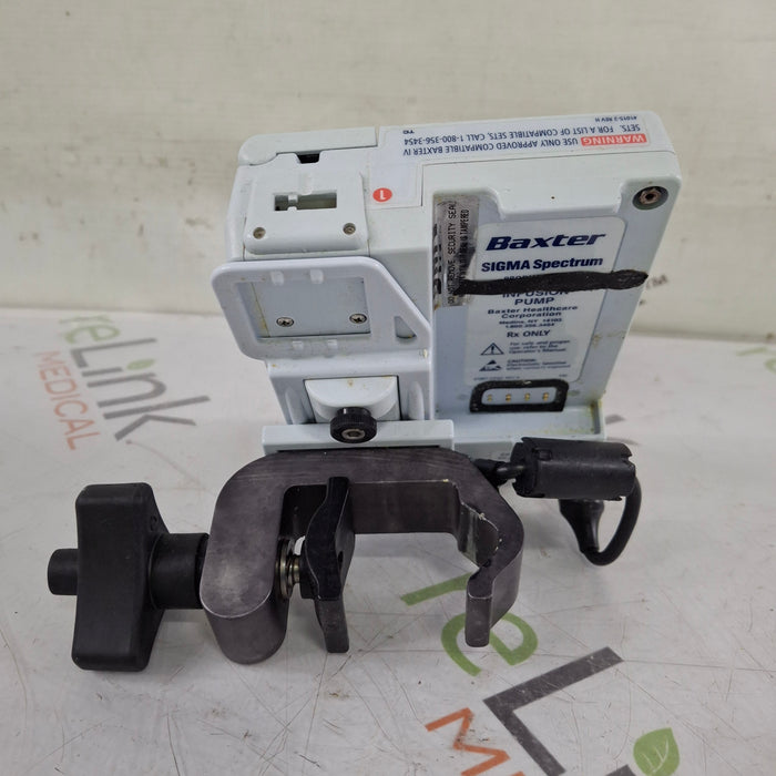 Baxter Baxter Sigma Spectrum 8.01.00 w/o Battery Infusion Pump Infusion Pumps reLink Medical