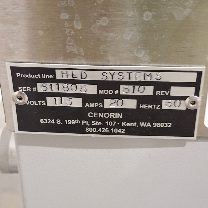 Cenorin, LLC Cenorin, LLC HLD Model 610 Washer Sterilizers & Autoclaves reLink Medical