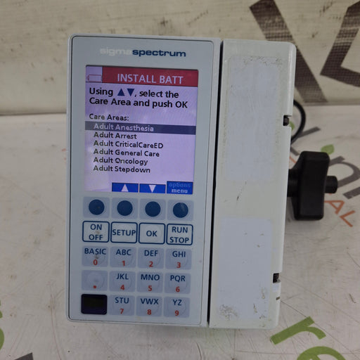 Baxter Baxter Sigma Spectrum 8.00.05 w/o Battery Infusion Pump Infusion Pump reLink Medical
