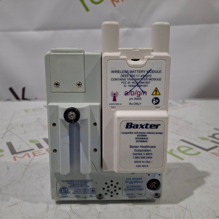 Baxter Sigma Spectrum w/ A/B/G/N Battery Infusion Pump