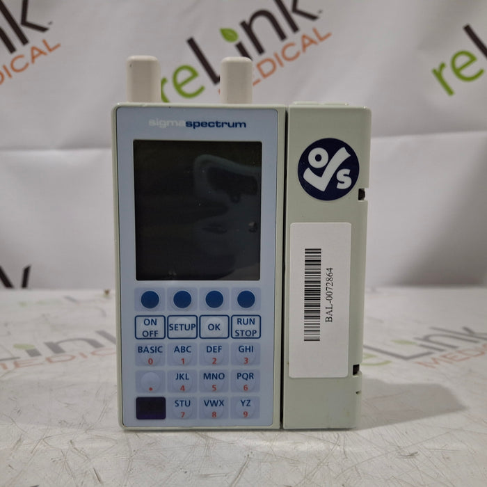 Baxter Sigma Spectrum w/ A/B/G/N Battery Infusion Pump