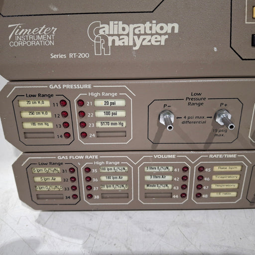 Timeter Instrument Corporation Timeter Instrument Corporation RT-200 Calibration Analyzer Cardiology reLink Medical