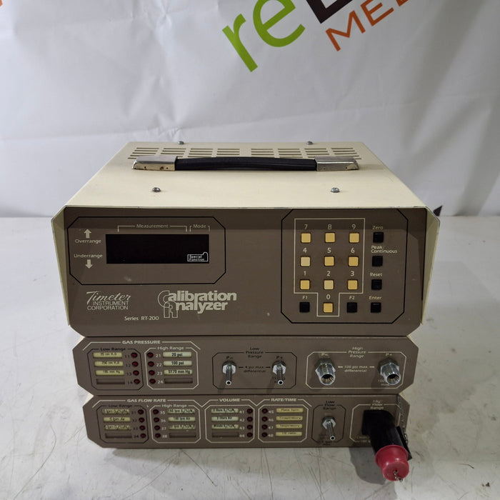 Timeter Instrument Corporation Timeter Instrument Corporation RT-200 Calibration Analyzer Cardiology reLink Medical