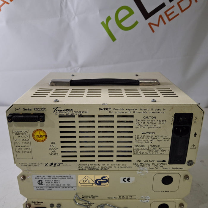 Timeter Instrument Corporation Timeter Instrument Corporation RT-200 Calibration Analyzer Cardiology reLink Medical