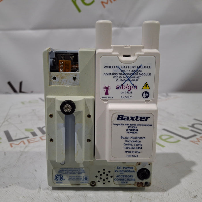 Baxter Baxter Sigma Spectrum w/ A/B/G/N Battery Infusion Pump Infusion Pump reLink Medical