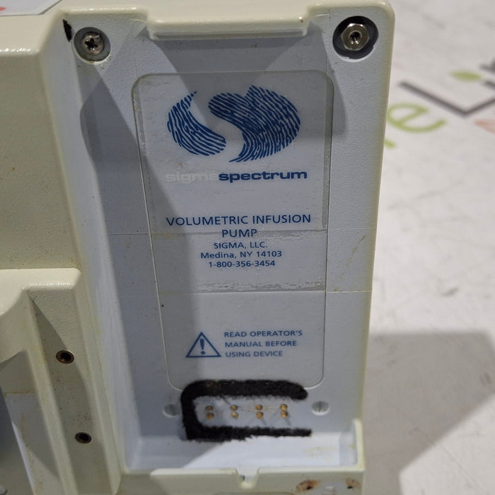 Baxter Baxter Sigma Spectrum w/ A/B/G/N Battery Infusion Pump Infusion Pump reLink Medical