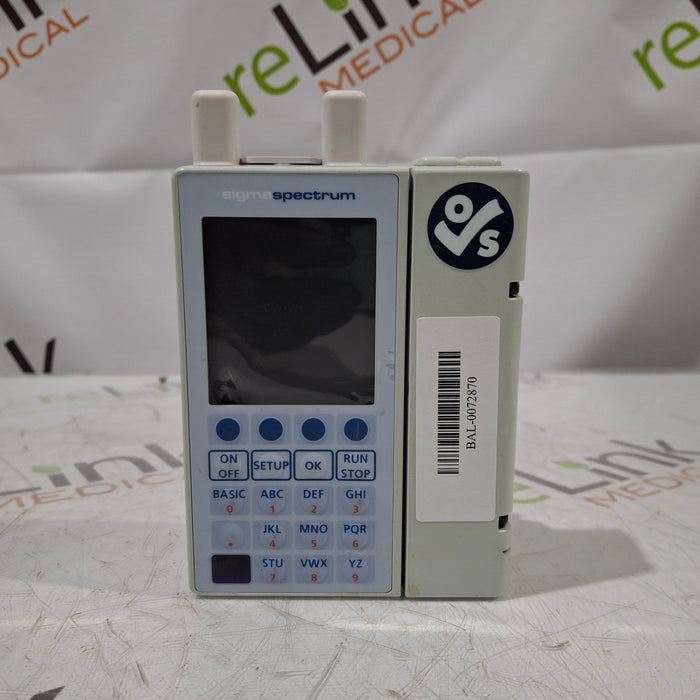 Baxter Baxter Sigma Spectrum w/ A/B/G/N Battery Infusion Pump Infusion Pump reLink Medical