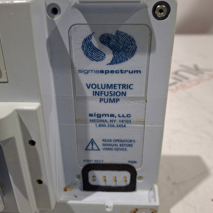 Baxter Baxter Sigma Spectrum w/ A/B/G/N Battery Infusion Pump Infusion Pump reLink Medical