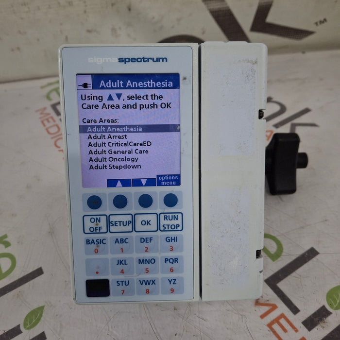 Baxter Baxter Sigma Spectrum 8.01.00 w/o Battery Infusion Pump Infusion Pumps reLink Medical