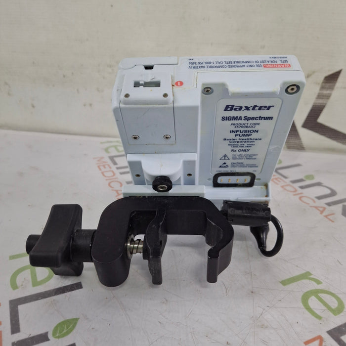 Baxter Baxter Sigma Spectrum 8.00.03 w/o Battery Infusion Pump Infusion Pump reLink Medical