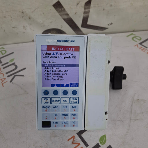 Baxter Baxter Sigma Spectrum 8.01.00 w/o Battery Infusion Pump Infusion Pump reLink Medical