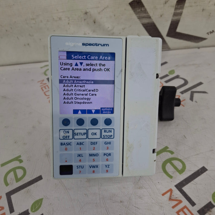 Baxter Sigma Spectrum 8.01.00 w/o Battery Infusion Pump