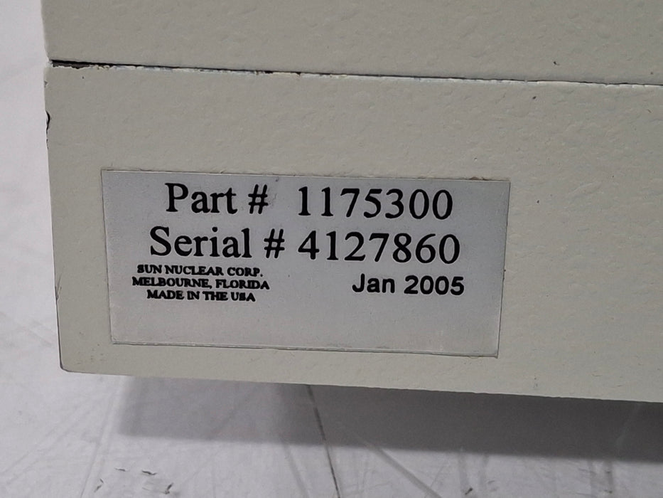 Sun Nuclear Corporation Sun Nuclear Corporation Map Check 1175 Diode Array Detector Research Lab reLink Medical