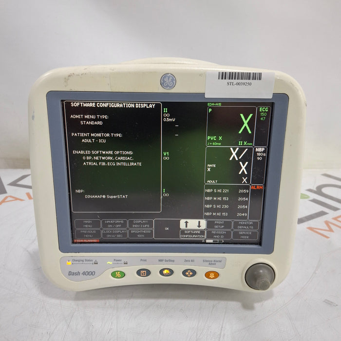 GE Healthcare GE Healthcare Dash 4000 - GE/Nellcor SpO2 Patient Monitor Patient Monitors reLink Medical