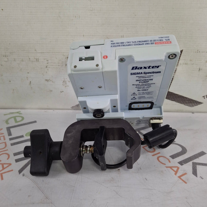 Baxter Baxter Sigma Spectrum 8.00.03 w/o Battery Infusion Pump Infusion Pump reLink Medical