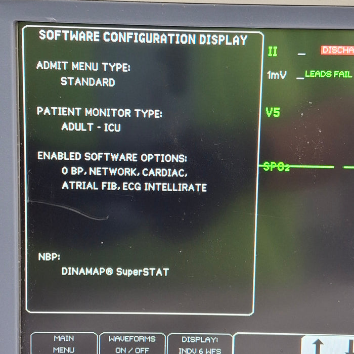 GE Healthcare GE Healthcare Dash 4000 - GE/Nellcor SpO2 Patient Monitor Patient Monitors reLink Medical