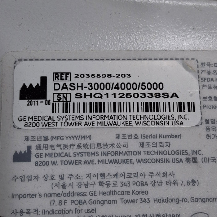 GE Healthcare GE Healthcare Dash 4000 - GE/Nellcor SpO2 Patient Monitor Patient Monitors reLink Medical