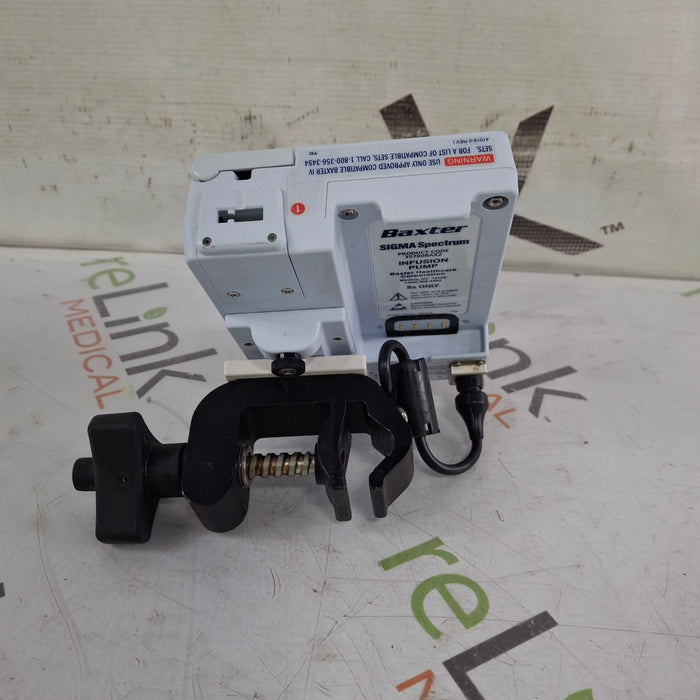 Baxter Baxter Sigma Spectrum 8.01.00 w/o Battery Infusion Pump Infusion Pump reLink Medical
