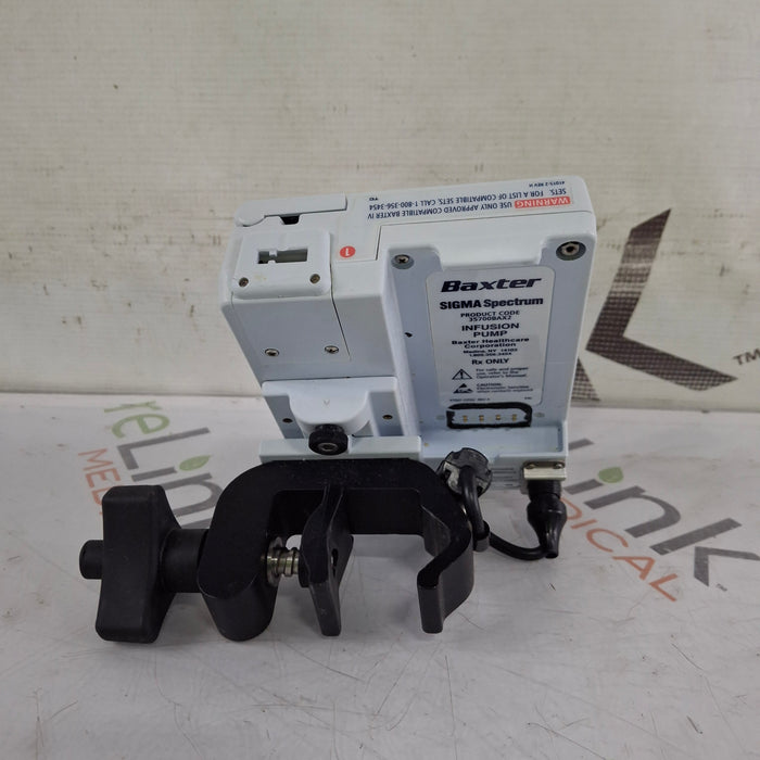 Baxter Baxter Sigma Spectrum 8.00.03 w/o Battery Infusion Pump Infusion Pump reLink Medical