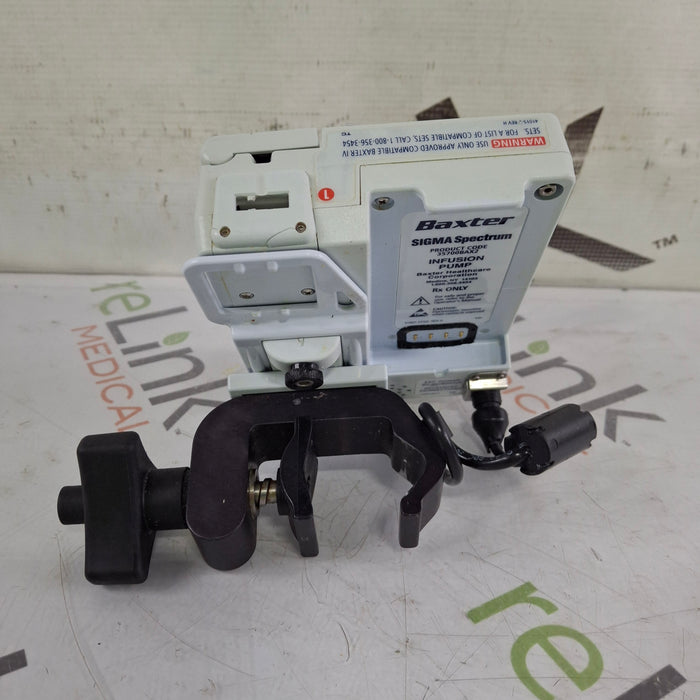 Baxter Baxter Sigma Spectrum 8.01.00 w/o Battery Infusion Pump Infusion Pump reLink Medical