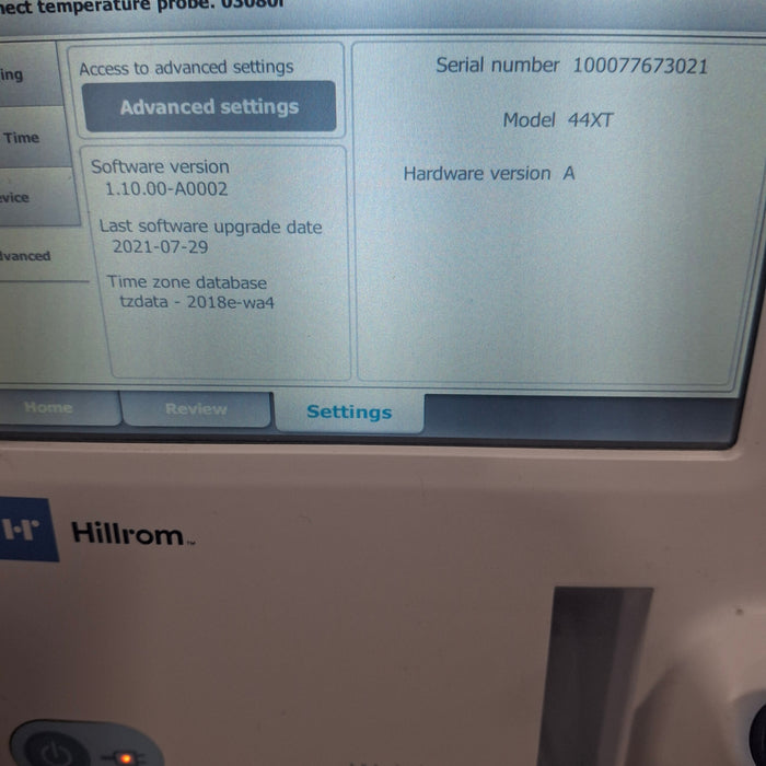 Welch Allyn Spot 4400 Vital Signs Monitor