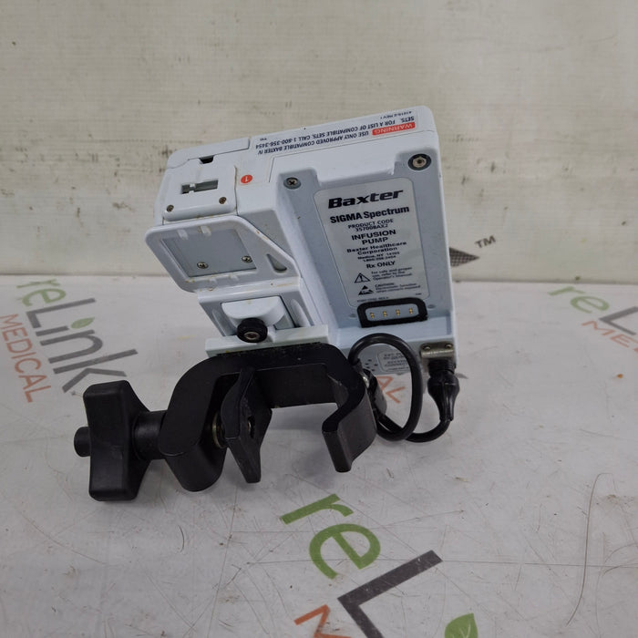 Baxter Sigma Spectrum 8.00.05 w/o Battery Infusion Pump