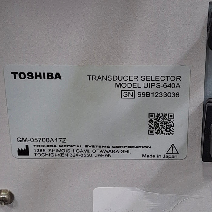 Toshiba SSA-640A Viamo Portable Ultrasound