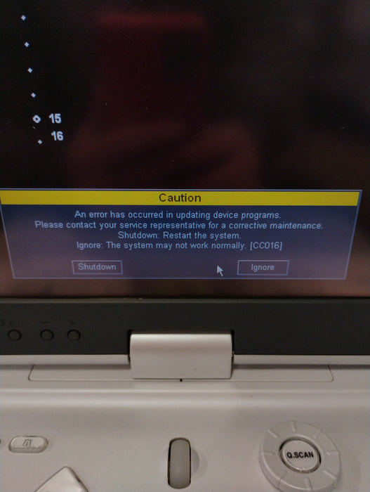 Toshiba SSA-640A Viamo Portable Ultrasound