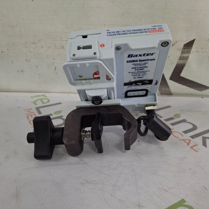 Baxter Baxter Sigma Spectrum 8.01.00 w/o Battery Infusion Pump Infusion Pump reLink Medical