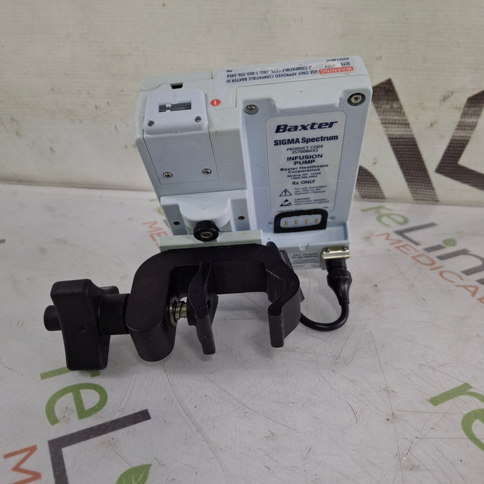 Baxter Baxter Sigma Spectrum 8.01.00 w/o Battery Infusion Pump Infusion Pump reLink Medical