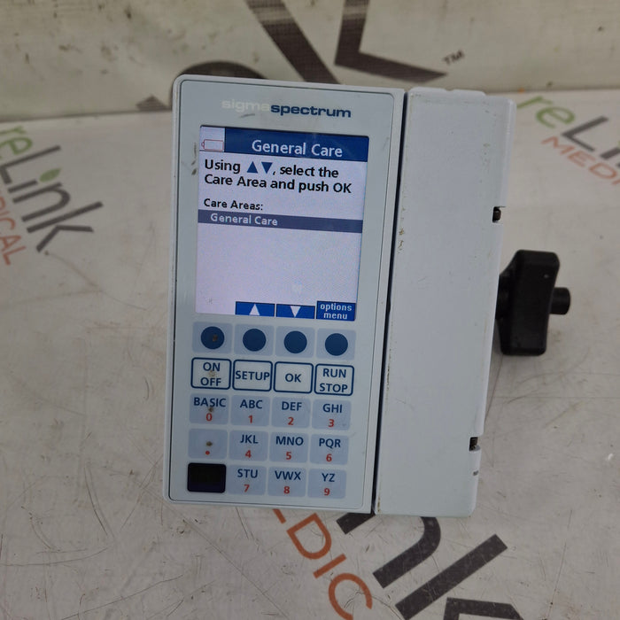 Baxter Baxter Sigma Spectrum 8.01.00 w/o Battery Infusion Pump Infusion Pumps reLink Medical