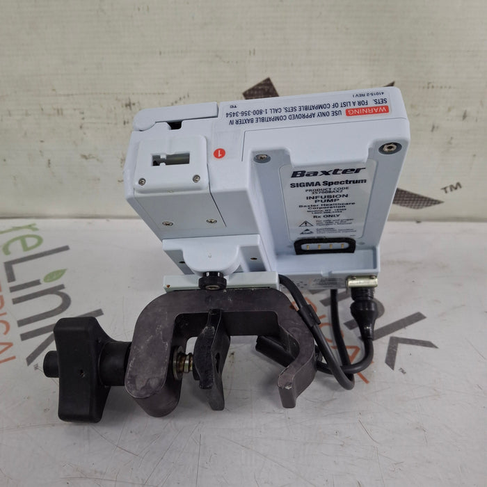 Baxter Baxter Sigma Spectrum 8.01.00 w/o Battery Infusion Pump Infusion Pumps reLink Medical