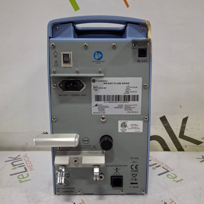 CareFusion CareFusion Infant Flow SIPAP Ventilation System Respiratory reLink Medical