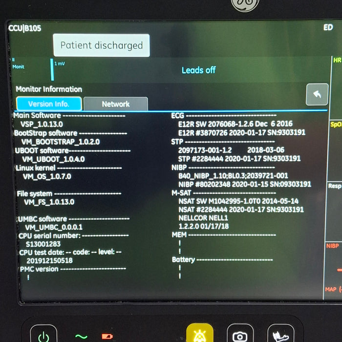 GE Healthcare GE Healthcare B105 Patient Monitor Patient Monitors reLink Medical