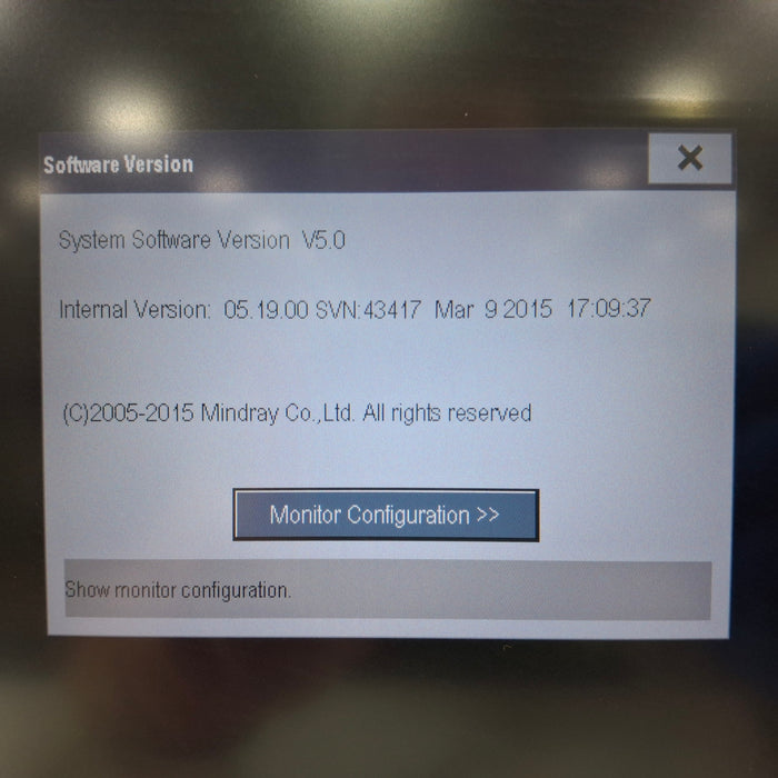 Mindray Passport 17M Patient Monitor