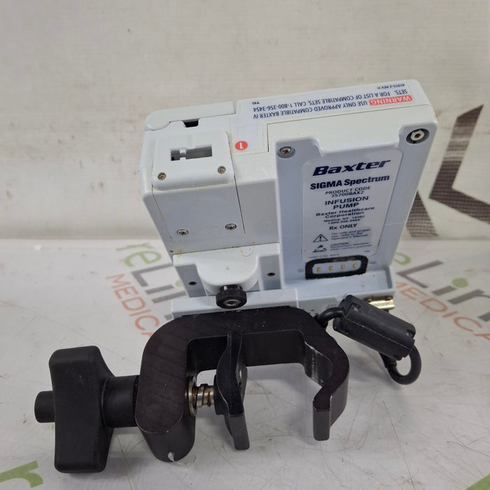 Baxter Baxter Sigma Spectrum 8.00.03 w/o Battery Infusion Pump Infusion Pump reLink Medical