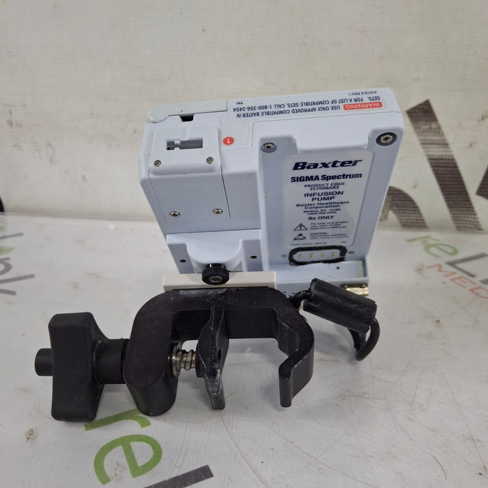 Baxter Baxter Sigma Spectrum 8.00.05 w/o Battery Infusion Pump Infusion Pump reLink Medical