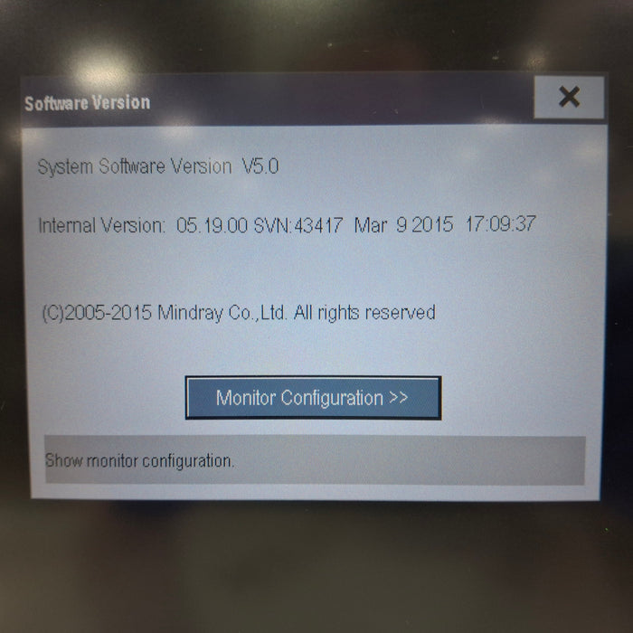 Mindray Passport 17M Patient Monitor