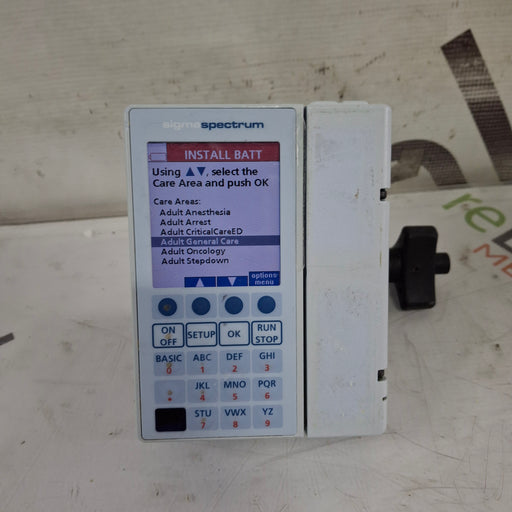 Baxter Baxter Sigma Spectrum 8.00.03 w/o Battery Infusion Pump Infusion Pump reLink Medical