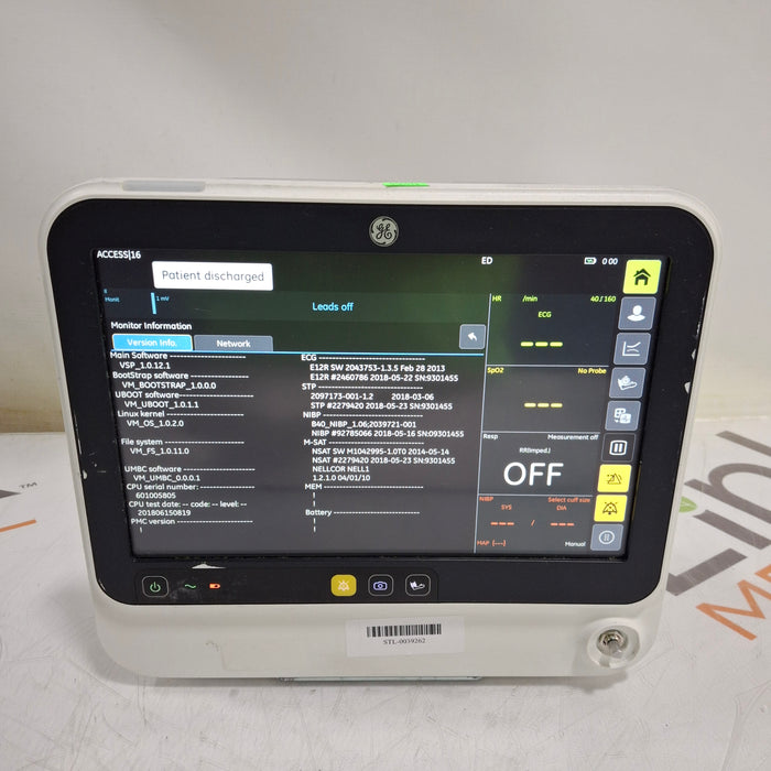 GE Healthcare GE Healthcare B125 Patient Monitor Patient Monitors reLink Medical