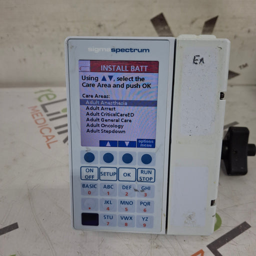 Baxter Baxter Sigma Spectrum 8.00.05 w/o Battery Infusion Pump Infusion Pump reLink Medical
