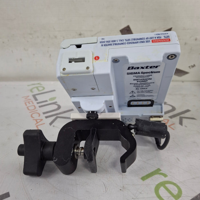 Baxter Baxter Sigma Spectrum 8.00.05 w/o Battery Infusion Pump Infusion Pump reLink Medical