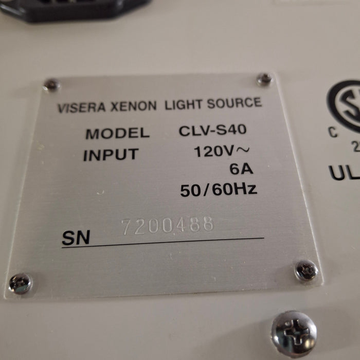 Olympus Visera CLV-S40 Light Source