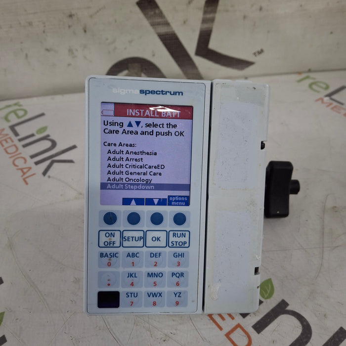 Baxter Baxter Sigma Spectrum 8.00.04 w/o Battery Infusion Pump Infusion Pumps reLink Medical