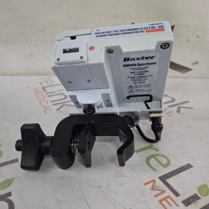 Baxter Baxter Sigma Spectrum 8.00.04 w/o Battery Infusion Pump Infusion Pumps reLink Medical