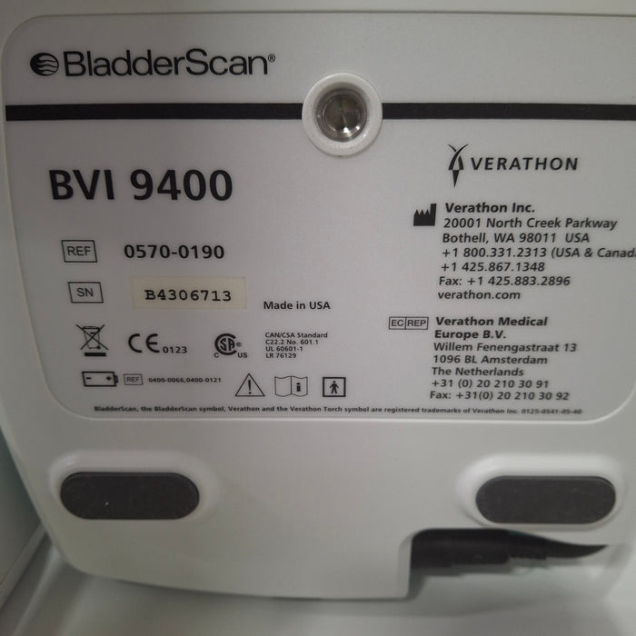 Verathon Medical, Inc Verathon Medical, Inc BVI 9400 Bladderscan Surgical Equipment reLink Medical